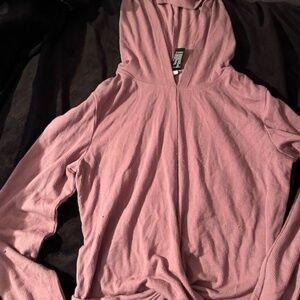 Purple Hooded sweatshirt